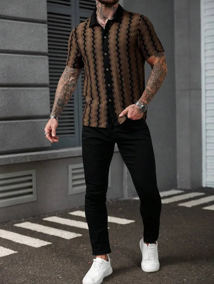 Camicia Quadri Vintage Slim Fit